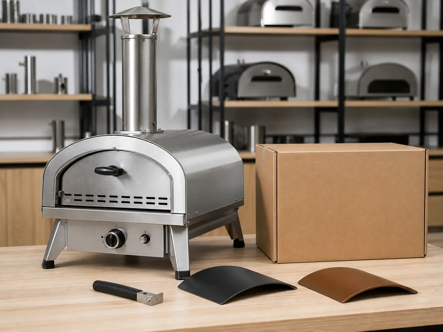 Oven Stove Configuration, Confirm the finish, component set, instructions, and protective packaging.