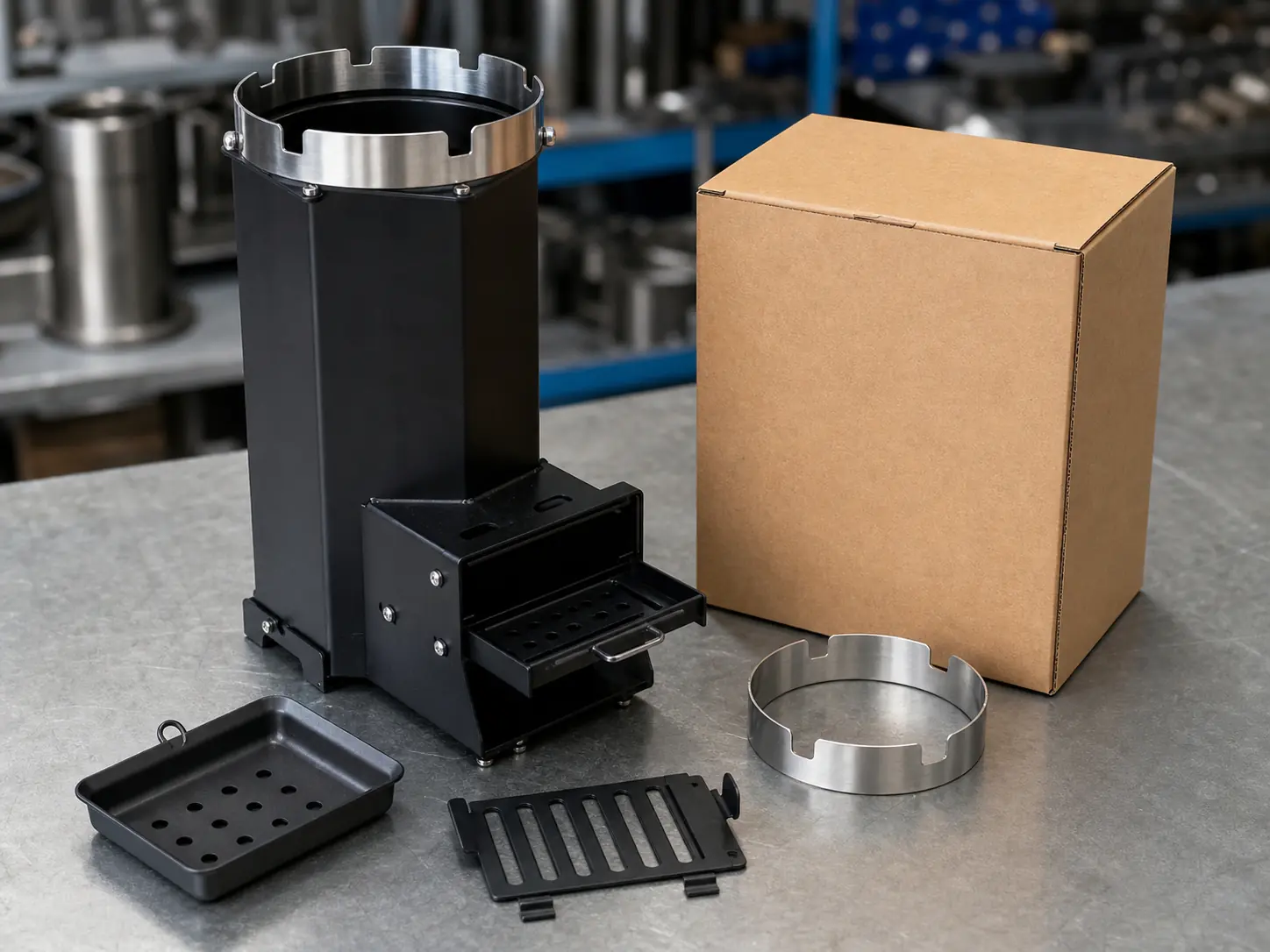 Compact Rocket Stove Kit, Select a product configuration and accessory combination for the intended sales channel.
