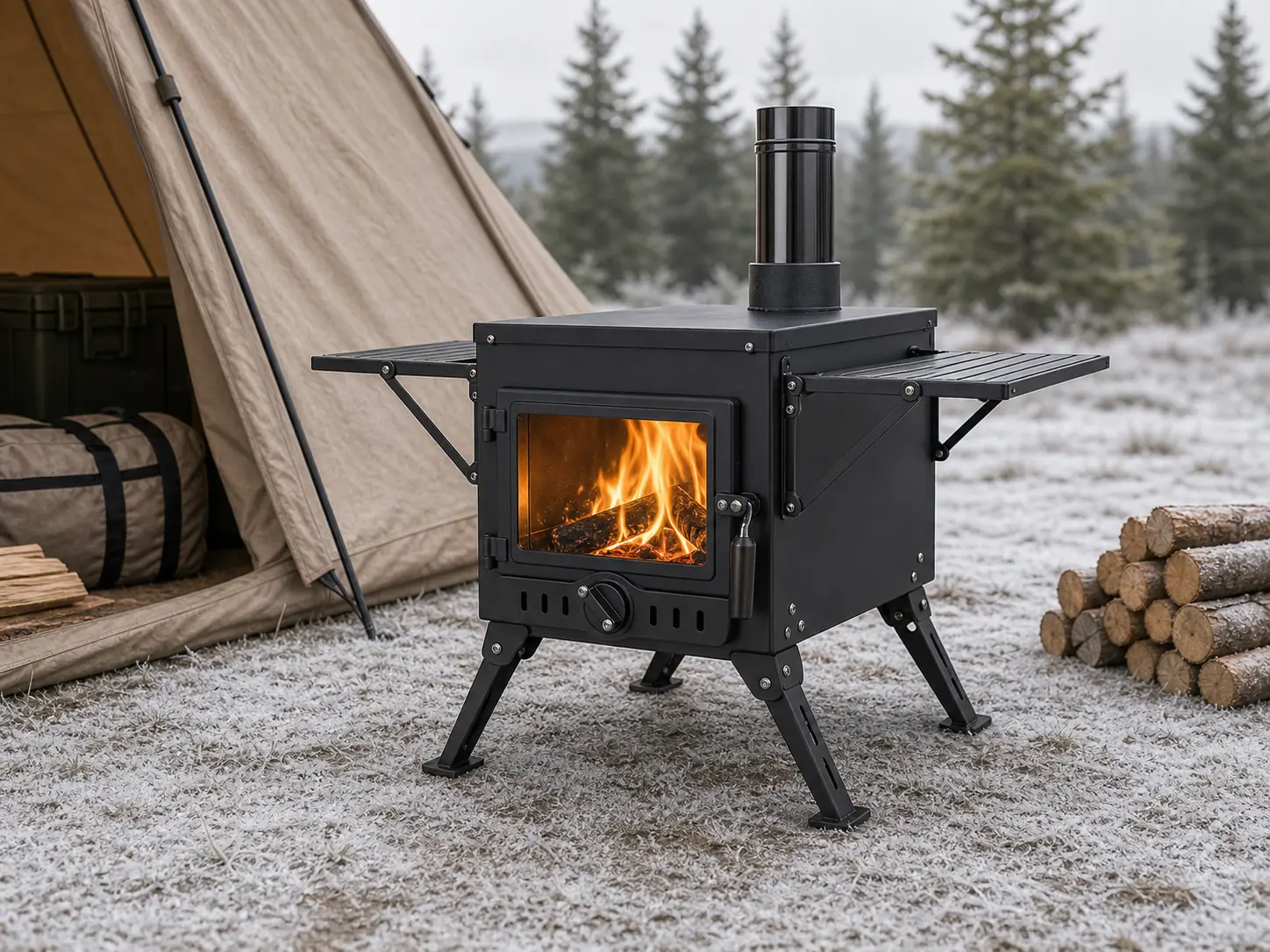 Illustrative product representing the Tent Stove category