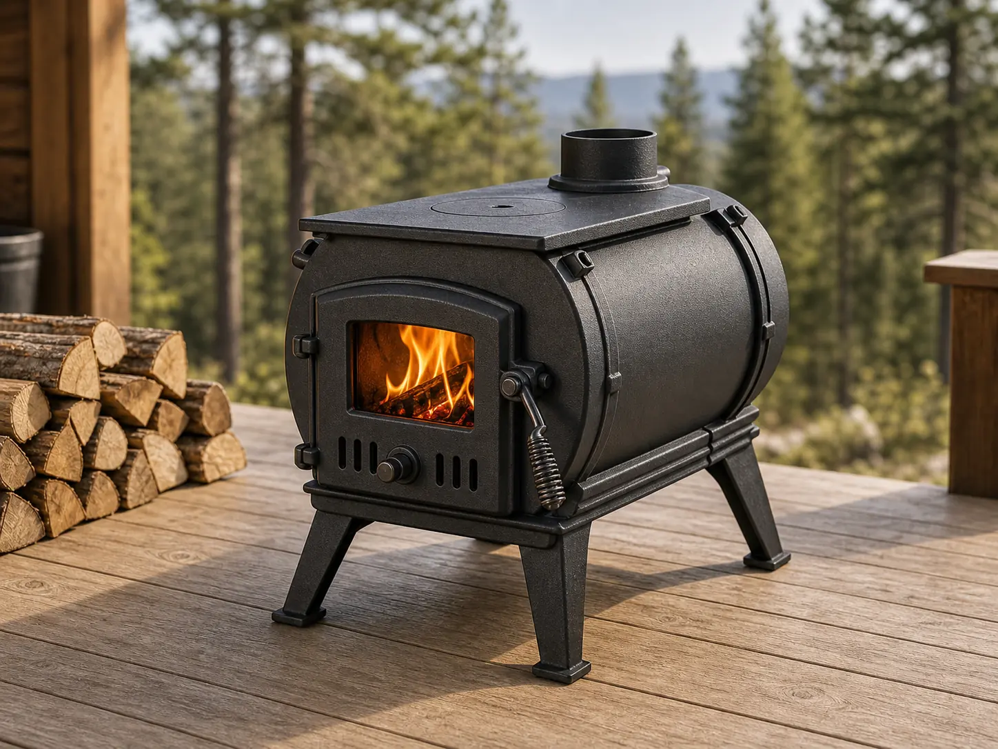 Illustrative product representing the Wood Stove category