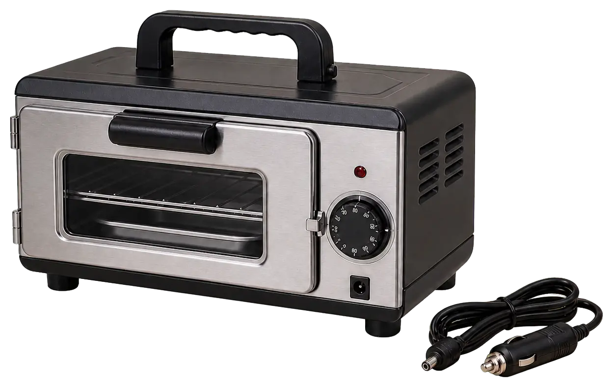 12 V DC Portable Food-Warming Oven configuration shown